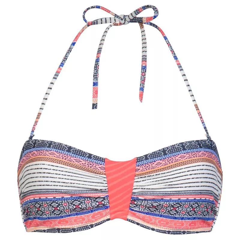 Protest Womens MM Rifle B Cup Bandeau Bikini Top Seashell Sportpur