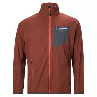 Berghaus mens deception hooded full zip fleece jacket discount carbon