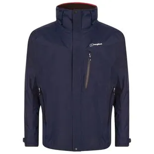 Berghaus Mens Alluvion Shell Jacket Dark Grey Dark Grey Sportpursu