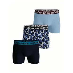 Björn Borg PERFORMANCE BOXER 3 PACK - Boxer shorts - multi-coloured/black 