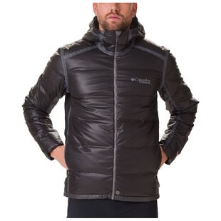 Columbia Mens OutDry Ex Alta Peak Down Jacket Black Heather