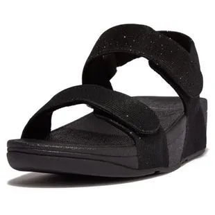 FitFlop Womens Luna TM Pop Slides Royal Blue Sportpursuit