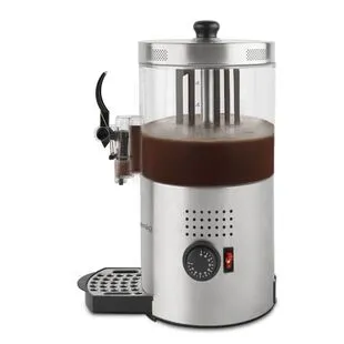 3L Chocolate Dispenser Hot Chocolate Mixer Silver Stainless Steel