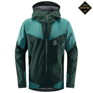 Haglofs Mens Roc Spire GTX Jacket Mineral Willow Green Sportpursui