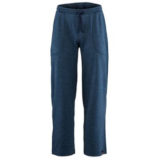 Isobaa Mens Merino Lounge Loose Joggers Denim Navy Sportpursuit Co