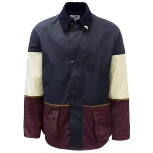 John Partridge Mens Landowner Bold Wax Walking Jacket Burgundy Spo