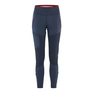 KariTraa Womens Eva Tights Blue Sportpursuit