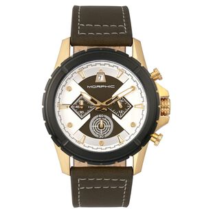 Morphic M57 Series Watch Olive Black Gold Sportpursuit