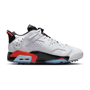 Nike Chaussures de golf Jordan Retro 6 G Homme Blanc Noir Infrared 23