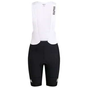 Rapha Womens Souplesse Flyweight Bib Shorts Back Light Blue Sportp