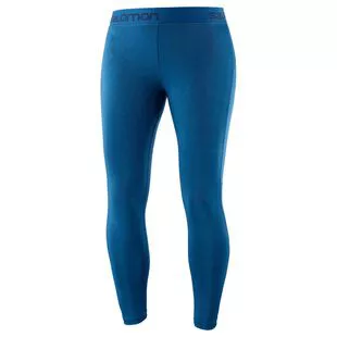Skins Series-1 Womens 7/8 Compression Tights - Bright Blue