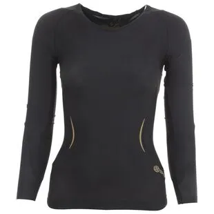 Skins Series-5 Womens Long Sleeve Top - Black – Sportsmans Warehouse
