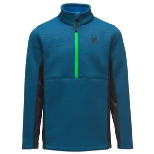 Spyder Mens Wyre Full Zip Jacket Alloy Sportpursuit