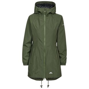 Ladies green hotsell waterproof parka