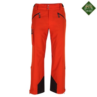 UNTRAKT Mens Feldspar 2 Layer Ski Trousers (Orange/Charcoal) | Sportpu