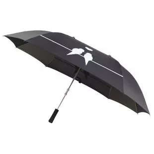 Umbrellas Le monde du Parapluie 129cm Walking for Two Persons Anthrac
