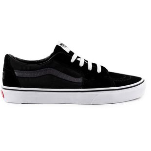 Vans Sk8 Low Shoes Black True White Sportpursuit