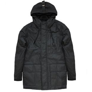 Gandys Mens Coated Cotton Urban Parka Jacket (Black) | Sportpursuit.co