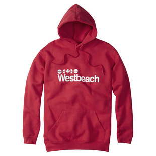 Westbeach Mens Flagdot Hoodie (Classic Red) | Sportpursuit.com