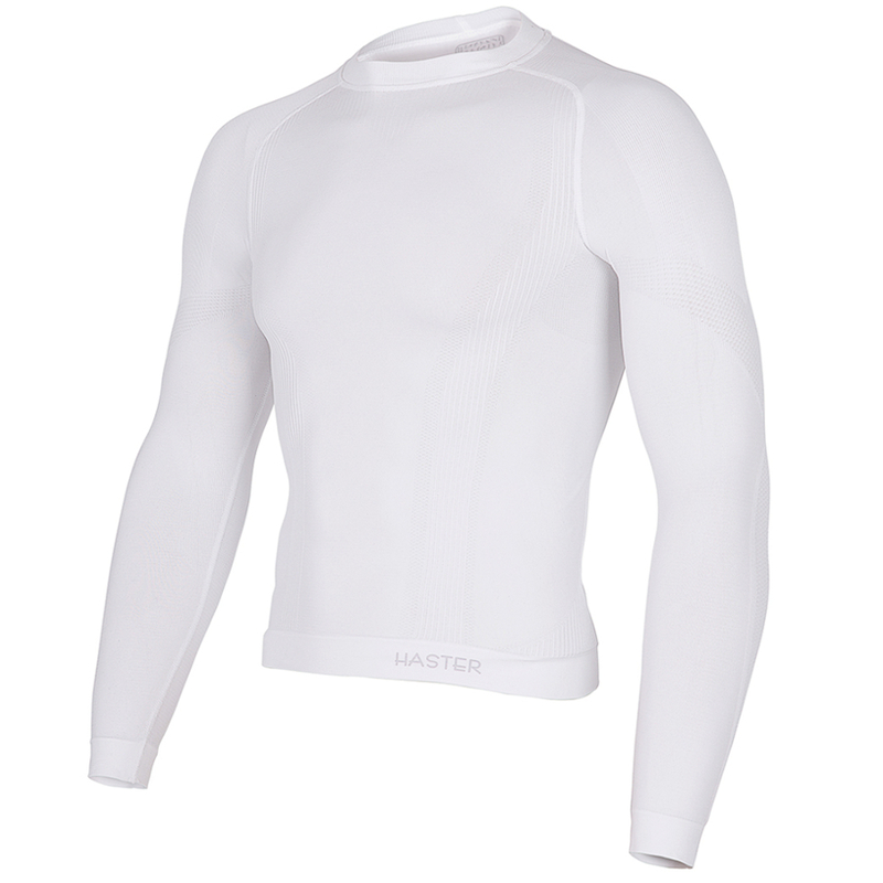 Haster Mens Thermoactive Long Sleeve Top (White)