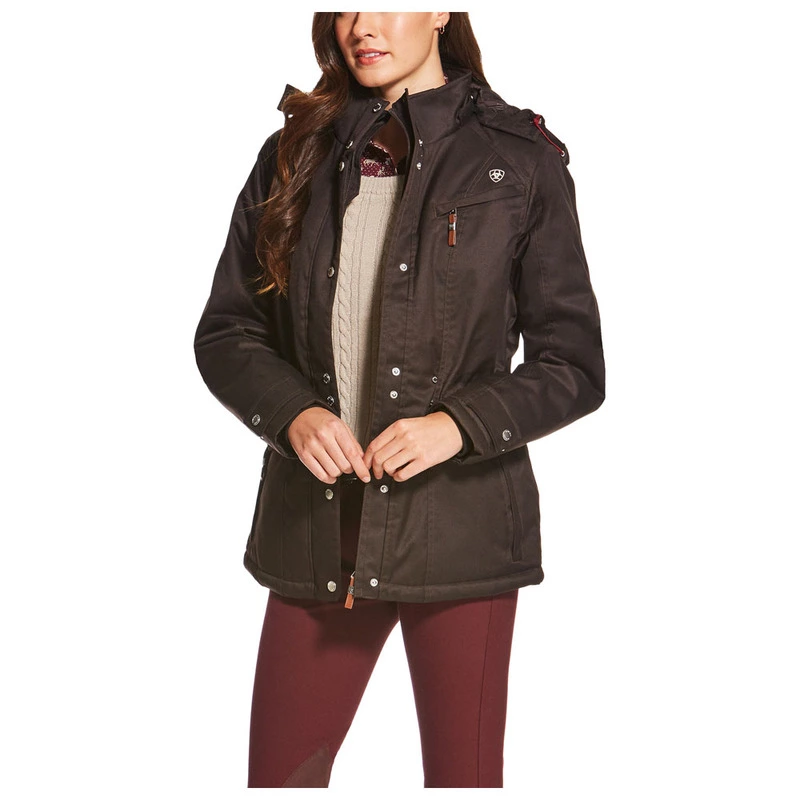 Ariat Womens Momento H20 Jacket Ganache Sportpursuit