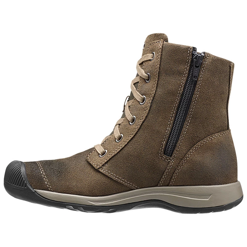 Keen Womens Reisen Zip WP Boots Cascade Brown Sportpursuit