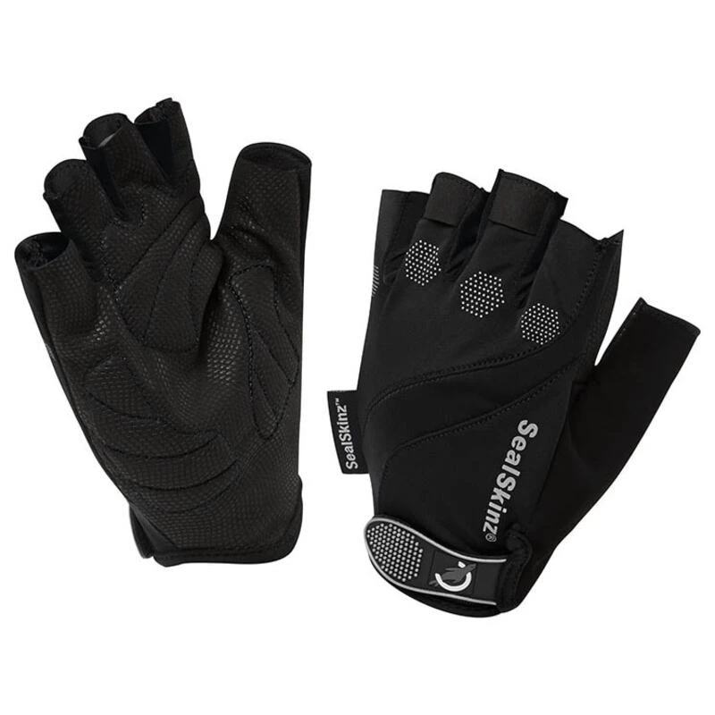SealSkinz Fingerless Summer Gloves (Black)