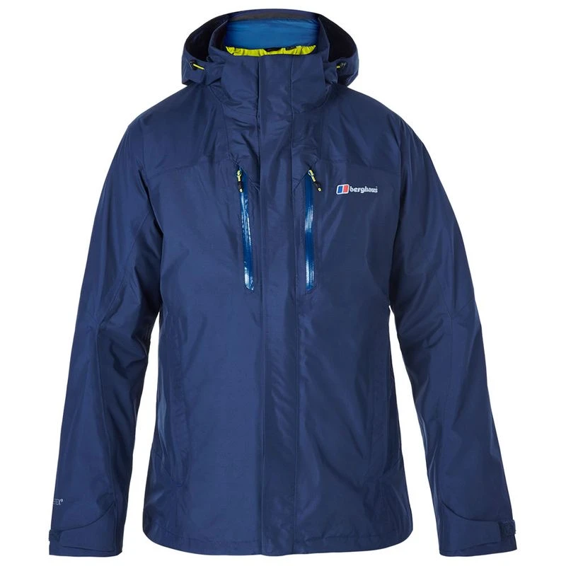 Berghaus Mens Island Peak 3 in 1 Hydroloft GTX Jacket Dark Blue Blue