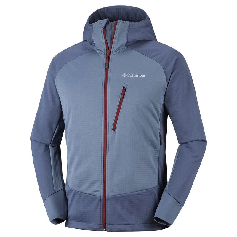 Steel cliff hooded softshell jacket top