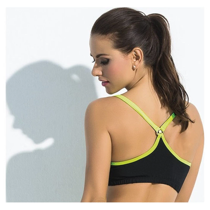 Adriana Arango Womens Sports Bra Green Sportpursuit