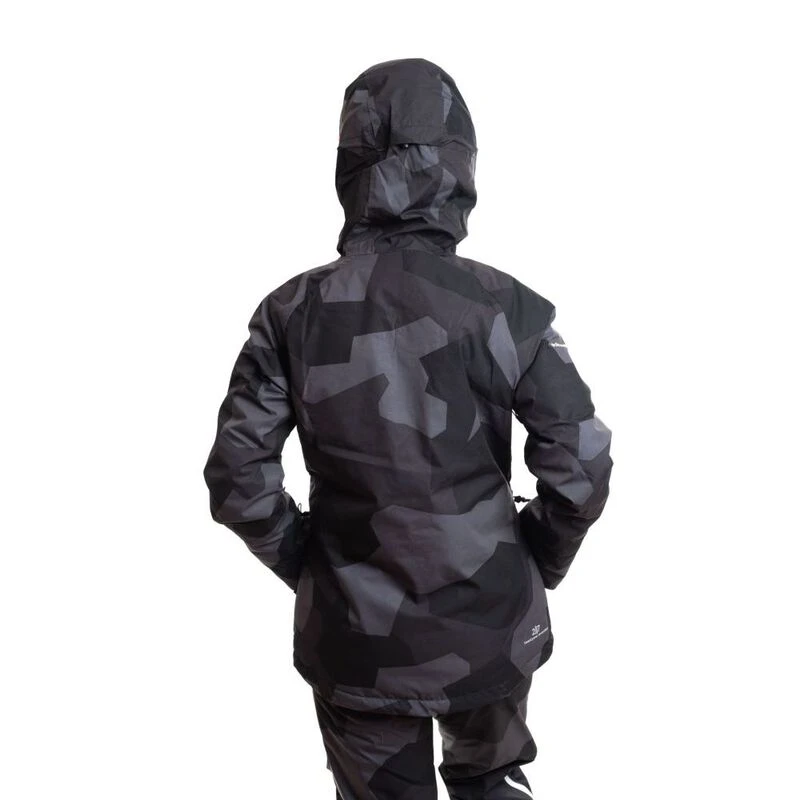 Black camo jacket womens clearance