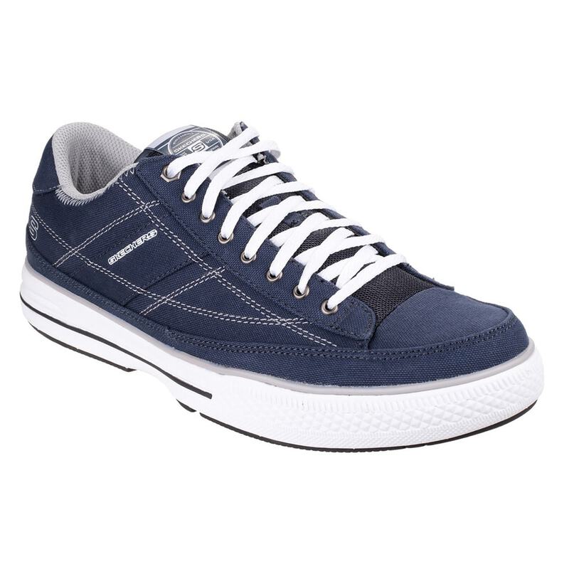 skechers memory foam homme bleu