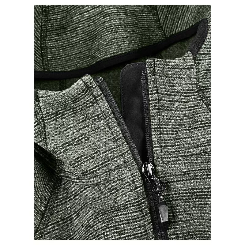 Berghaus Mens Tulach 2.0 Hooded Fleece Jacket Dark Kale Marl Sport