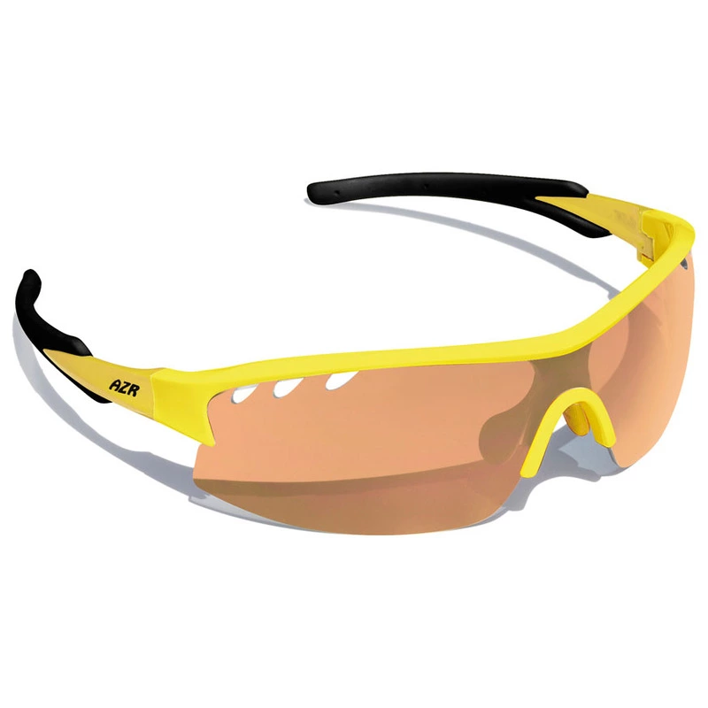 AZR Mens Aspin Photochromatic Sunglasses (Yellow Gloss Orange Lens)
