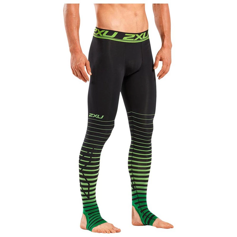2017 2XU Mens Elite Power Recovery Compression Running Tights MA4417B Small for sale online