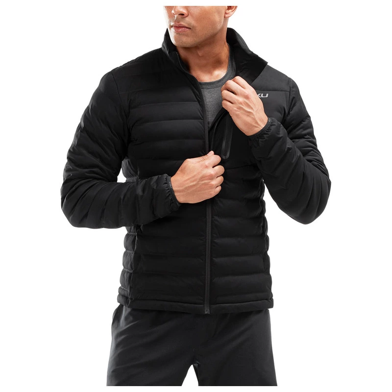 respekt Overvåge For det andet 2XU Mens Pursuit Insulation Jacket (Black/Black) | Sportpursuit.com