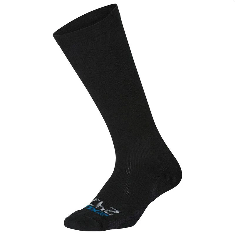 2XU 24/7 Compression Socks (Black/Black)