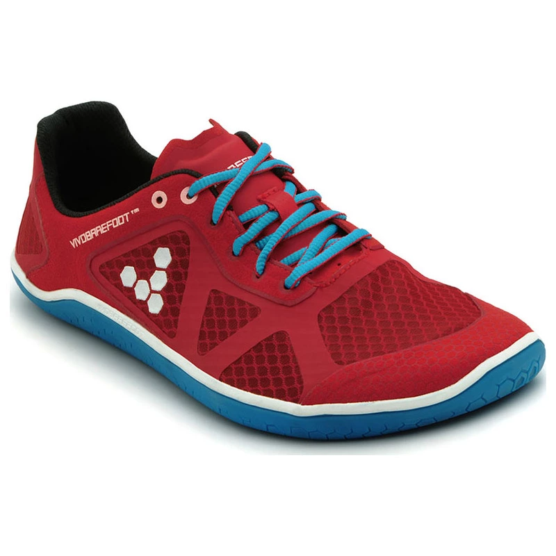 VIVOBAREFOOT Mens One BR Mesh Shoes (Red/Blue) | Sportpursuit.com