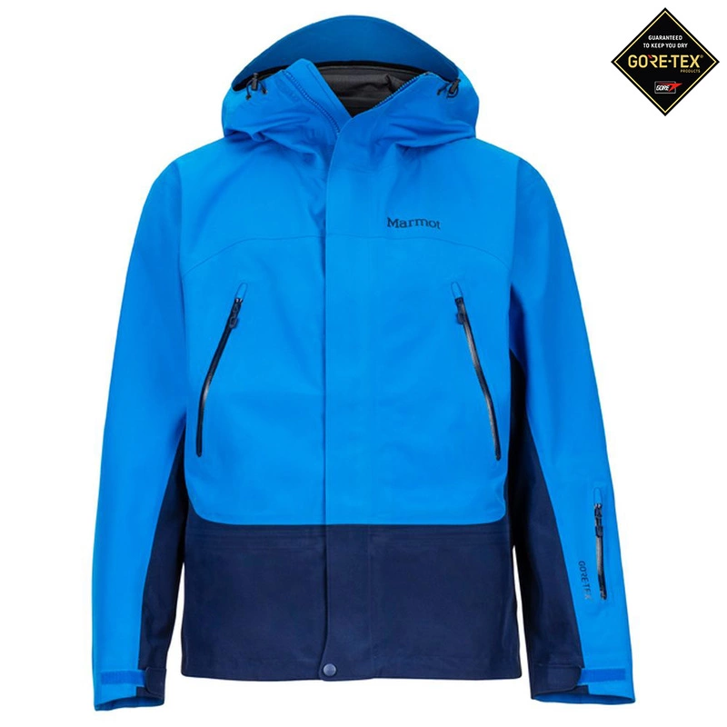 Marmot Mens Spire Jacket Clear Blue Arctic Navy Sportpursuit