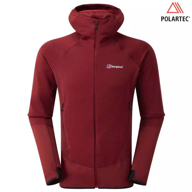 Berghaus Mens Extrem 7000 Fleece Jacket (Dark Red)