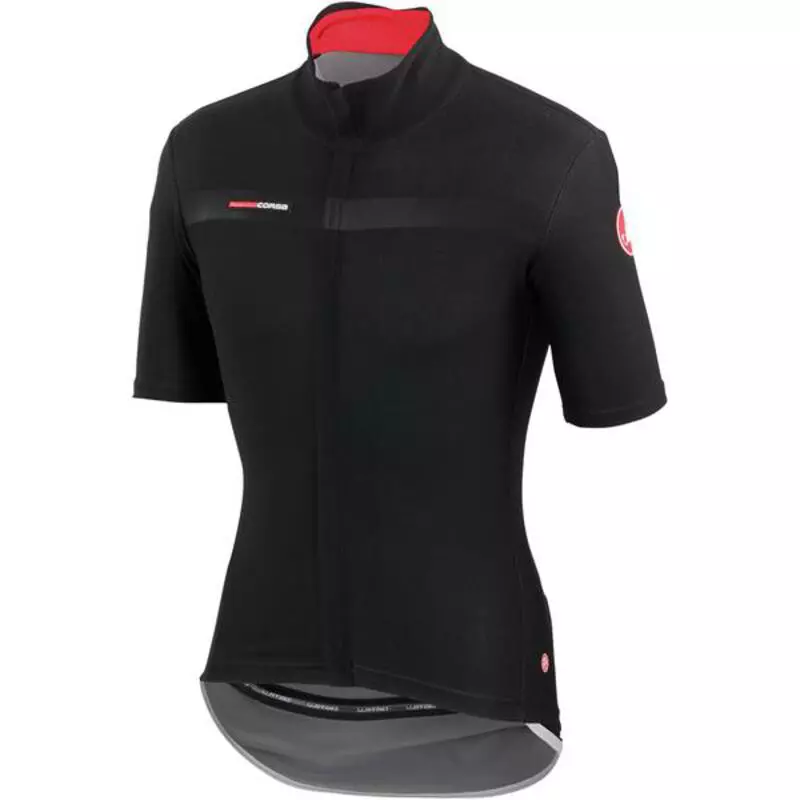 Castelli Mens Gabba Short Sleeve Jersey Black Sportpursuit