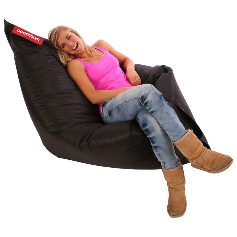 Beachbum Giant Outdoor Bean Bag (Black)