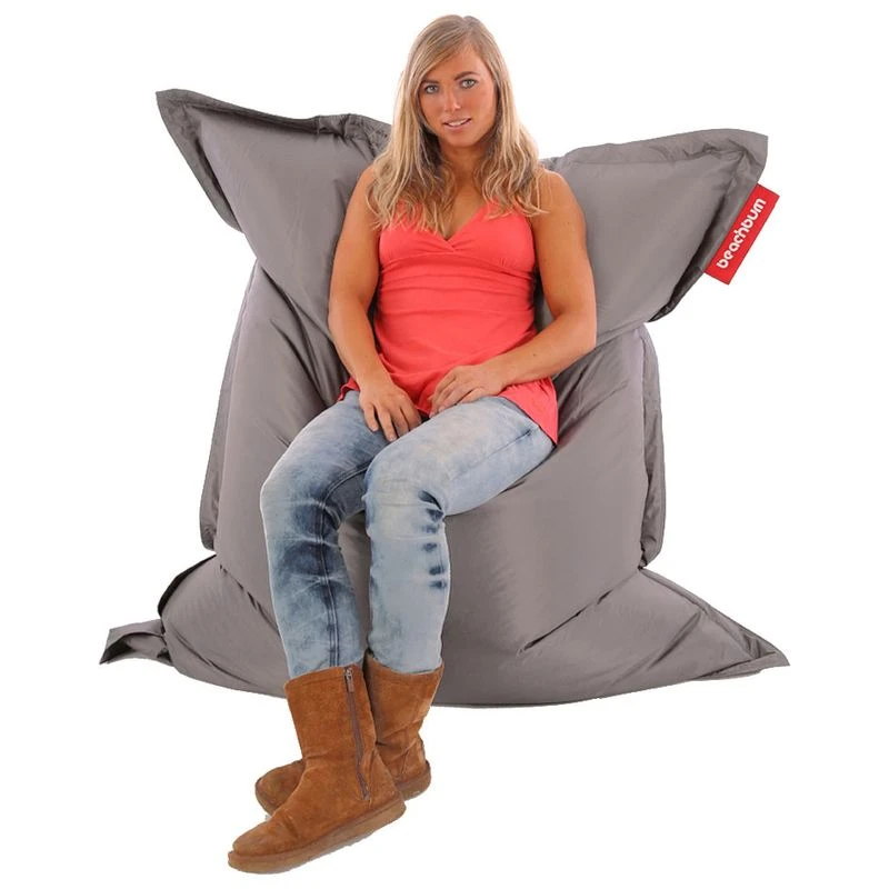 Beachbum Giant Outdoor Bean Bag (Grey)