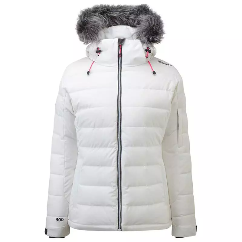 Tog24 Womens Sublime Milatex Waterproof Jacket White Sportpursuit
