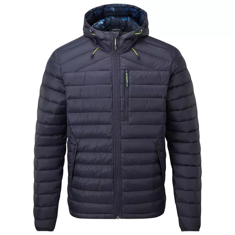 Tog24 Mens Zenon Down Hooded Jacket Navy Sportpursuit