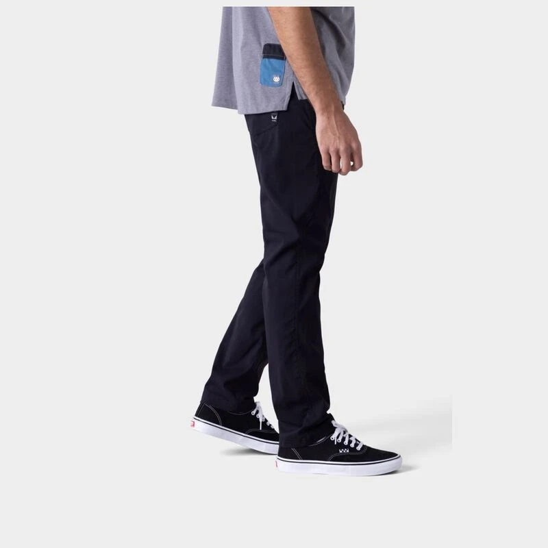 686 Mens Platform Bike Slim Fit Trousers Evil Black Sportpursuit.c