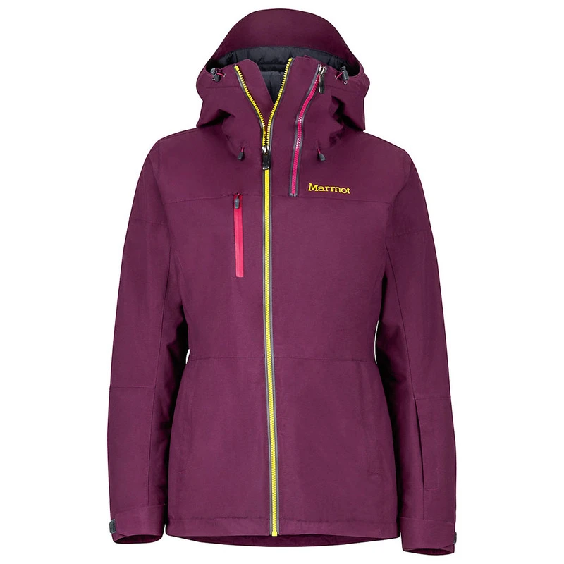 Marmot Womens Dropway Ski Jacket (Dark Purple)