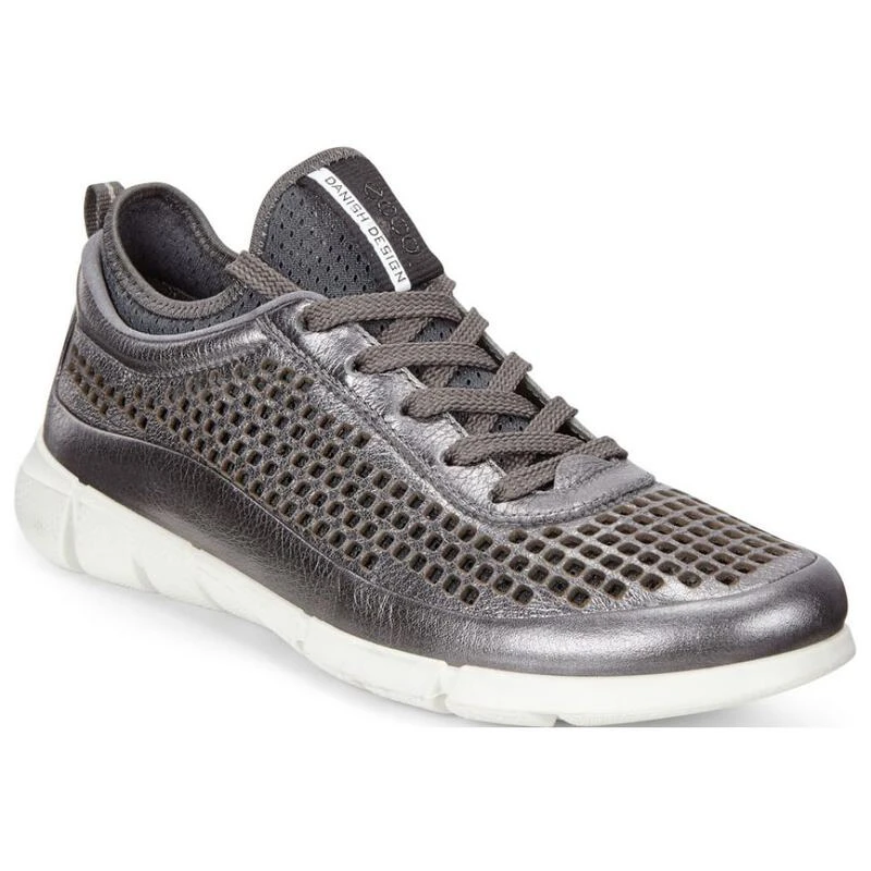 vitamin Hælde metal Ecco Womens Intrinsic 1 Shoes (Dark Shadow Metallic) | Sportpursuit.co