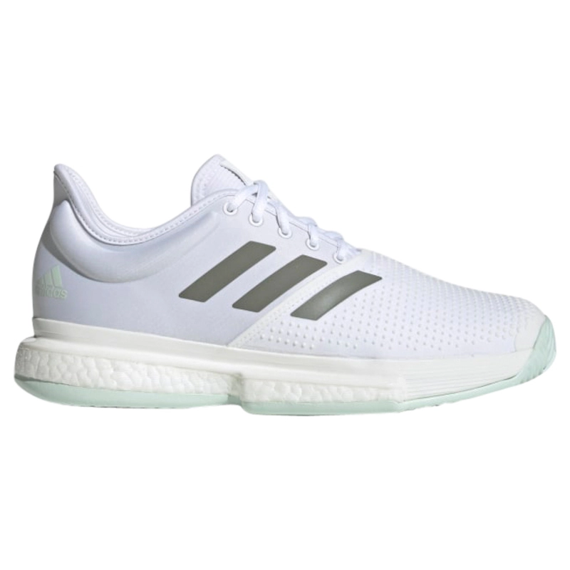 Adidas juniors solecourt tennis shoes core black and white hotsell