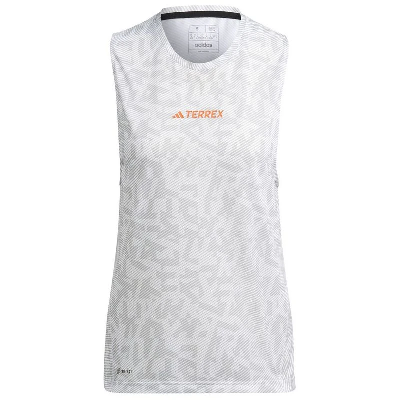 Adidas Womens Terrex Agravic Vest White Sportpursuit